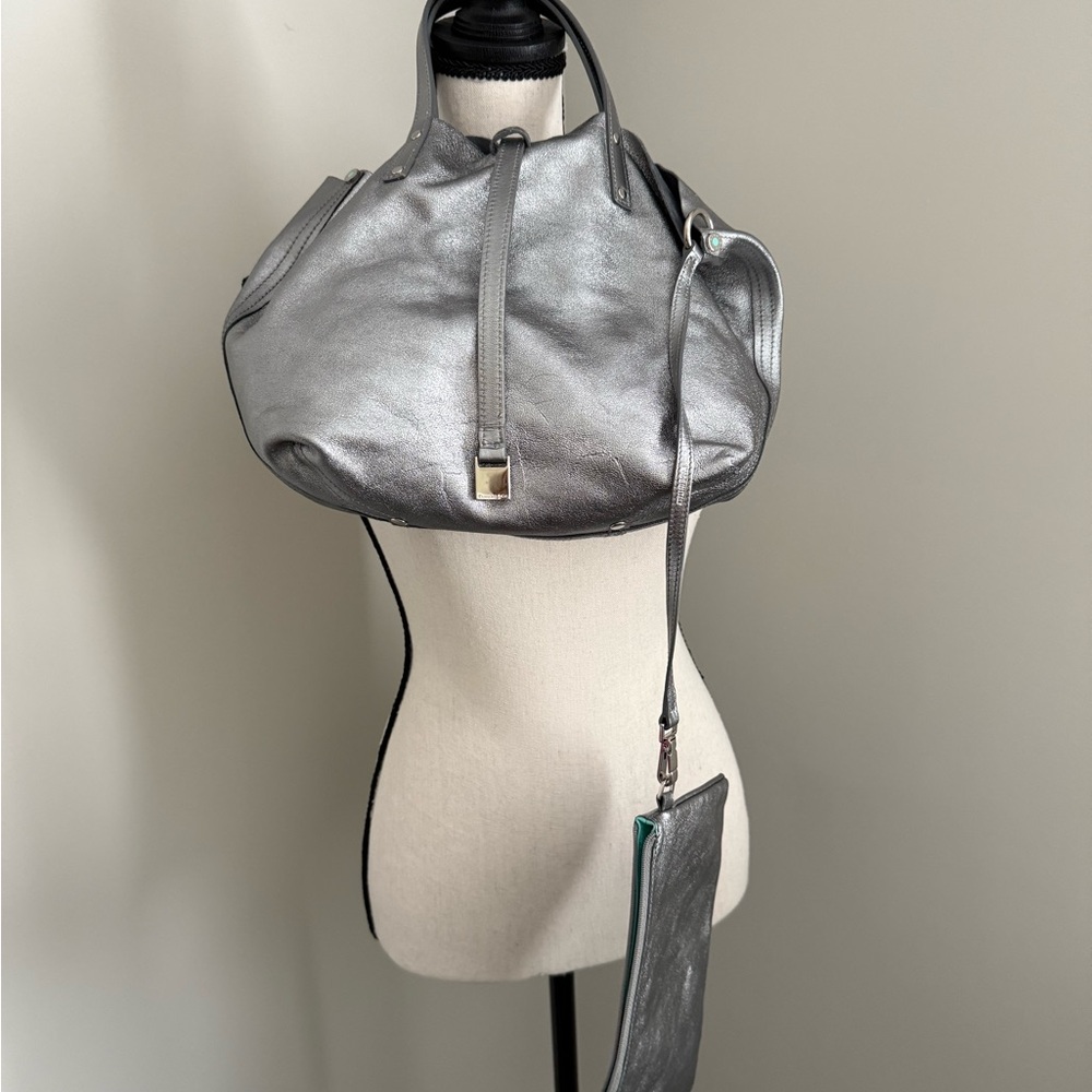 Silver Women's Bag